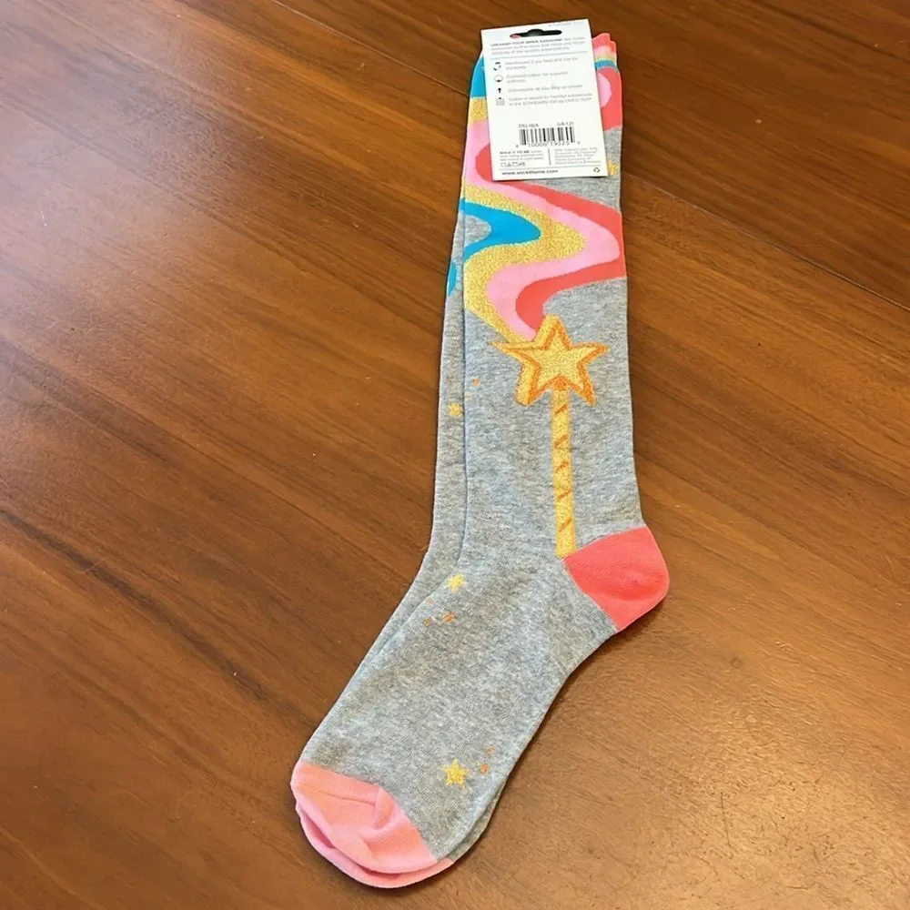 NWT Sock it To Me knee high ‘It’s Magic’ socks